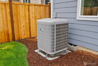 5 stage heatpump is standard!