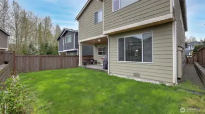 Plenty of room for outdoor activities.