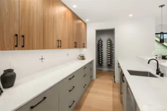 Kitchenette.