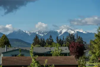 Mountain View from back deck!