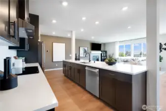 Open Kitchen Great room
