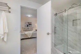 Updated primary bathroom