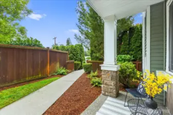 Fenced Private Yard & Patio