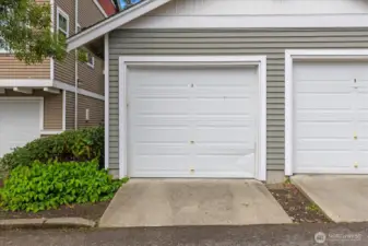 Private One-Car Garage