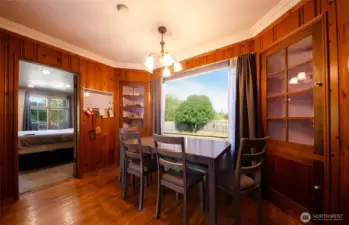 Warm and inviting views from every window