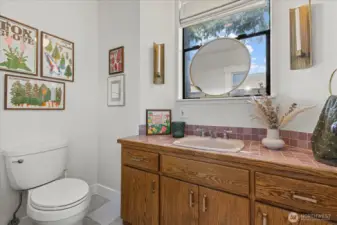 Main floor bathroom