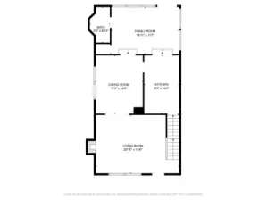 Main Level Floorplan