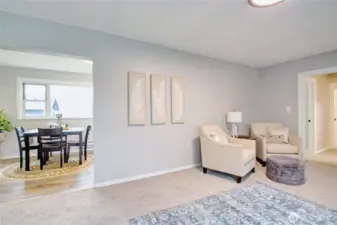 Living Room to Dining Area