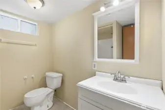 Downstairs Bathroom.