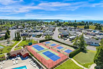 Tennis & pickle ball courts