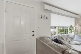 As you enter the home you are greeted by a light and bright living room.