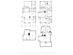 Along with this composite of all 4 floors, please reach out to the listing agents for individual floor plans representing each level of the home.