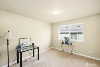 1 of 4 bedrooms upstairs.