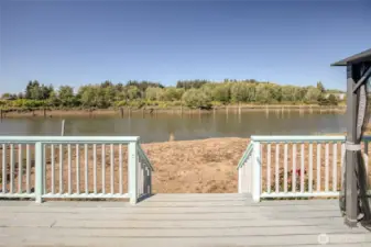 View of river from deck