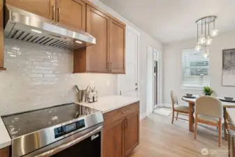 Chef-inspired Frigidaire Gallery appliance package with induction range