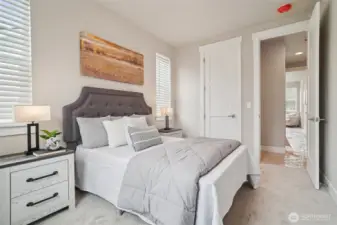 Spacious secondary bedroom
