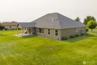 Gorgeous and completely fenced backyard!