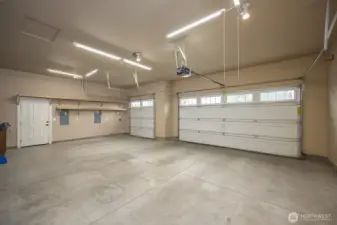 3-Car Garage - Lots of workroom!