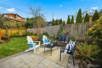 A photoshopped view of what the grass will look like in the spring!