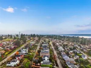 South facing drone views.