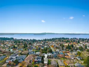 Doesn't get much better than our western facing Puget Sound and Olympic Mountain views!