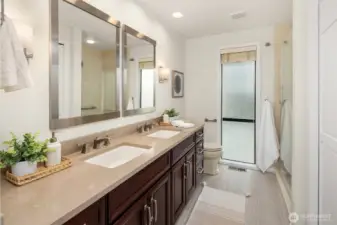 Updated Primary bathroom