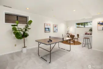 Additional bonus space - great for a game room or teen area