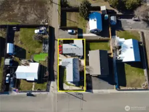 Approx property lines for reference only