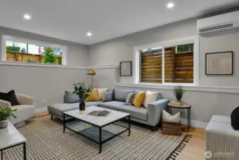 Bedroom #5 or spacious family room- lower level