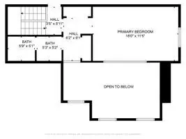 Second floor plan.