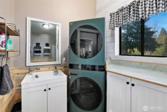 Laundry off kitchen