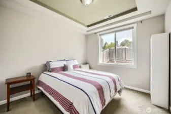 Main floor bedroom