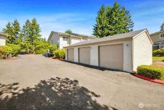 Each unit enjoys a private garage with upper level storage and garage door opener. Additional uncovered spot for each unit and visitor parking as well.