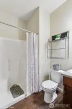 3/4 Bath on Main floor