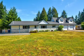 Large corner lot with options galore!