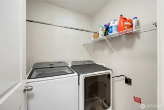 Upstairs laundry