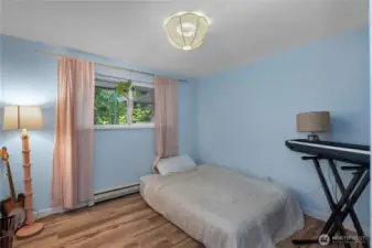 3rd BR - nice paint and newer lighting fixture.