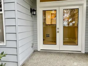 Enjoy the private Patio!