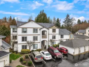 Unlimited Parking Throughout the Complex - Unit Comes w a Private 1 Car Garage - 2nd from the Left