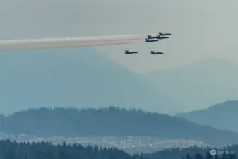 Blue Angels from the deck!