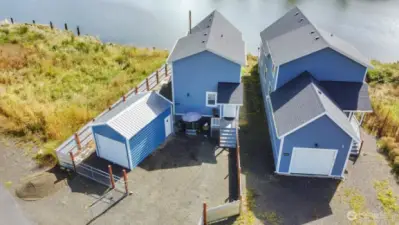 Home is on left