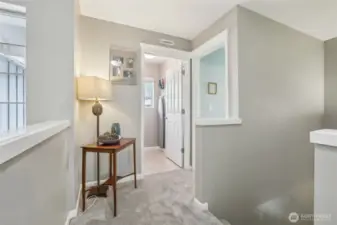 Upper floor landing