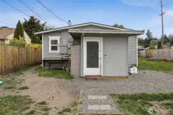 Back of home