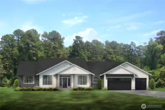 Plans and elevations are artist's renderings only, may not accurately represent the actual condition of a home as constructed, and may contain options or furnishings which are not standard.