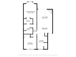 Floor plan...measurements are approximate.