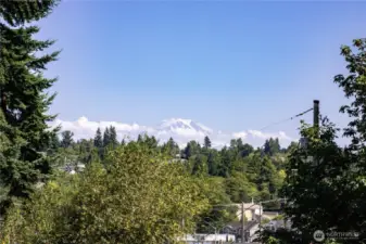 Mt. Rainier off the front porch!