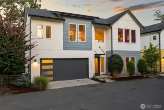 This 3BD/2.5BA 1940 sf home has all the amenities you want in a new build but with the width, garage space, ceiling height, and light quality that is hard to find in the city.