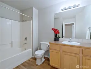hallway bathroom