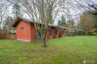 Views of the side of home.