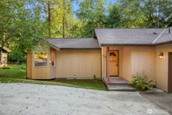 Plenty of driveway/parking space